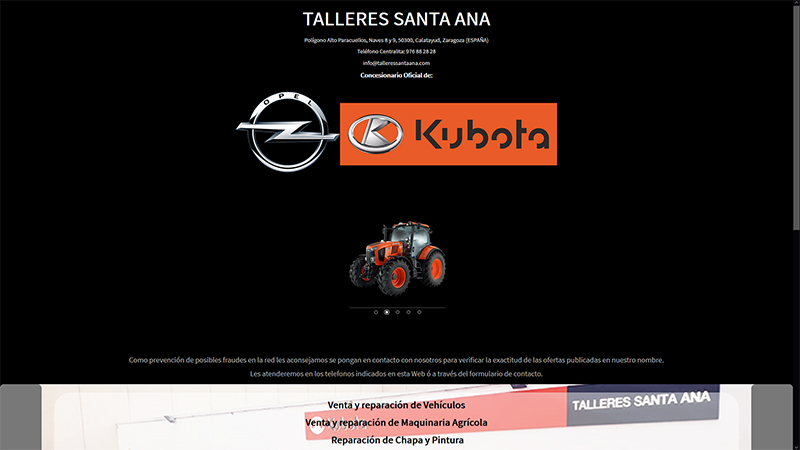 TALLERES SANTA ANA TALLERES SANTA ANA